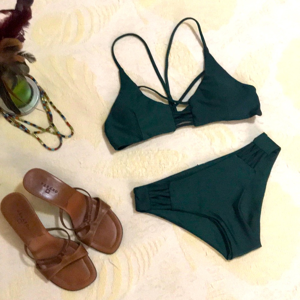 Gorgeous Emerald Bikini